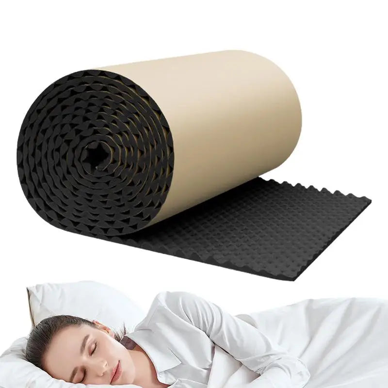 Sound Absorbing Panel Acoustic Sound Panels Dampening Pads Waterproof Sound Barrier Self Adhesive Sound Proof Padding Car Stu