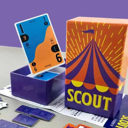Scout Card Game Circus Scout Board Game 2-5 People Poker Card Deck For Party