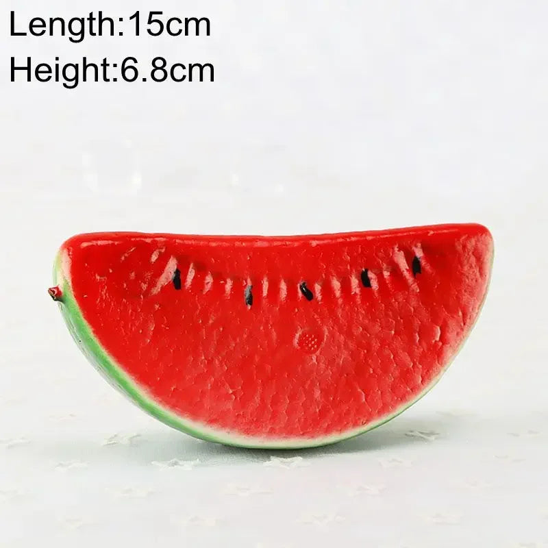 Artificial Fruits and Vegetables Home Decoration Fake Orange Peach Apple Pear Grape Lemon Peach Ornament Food Photography Pro