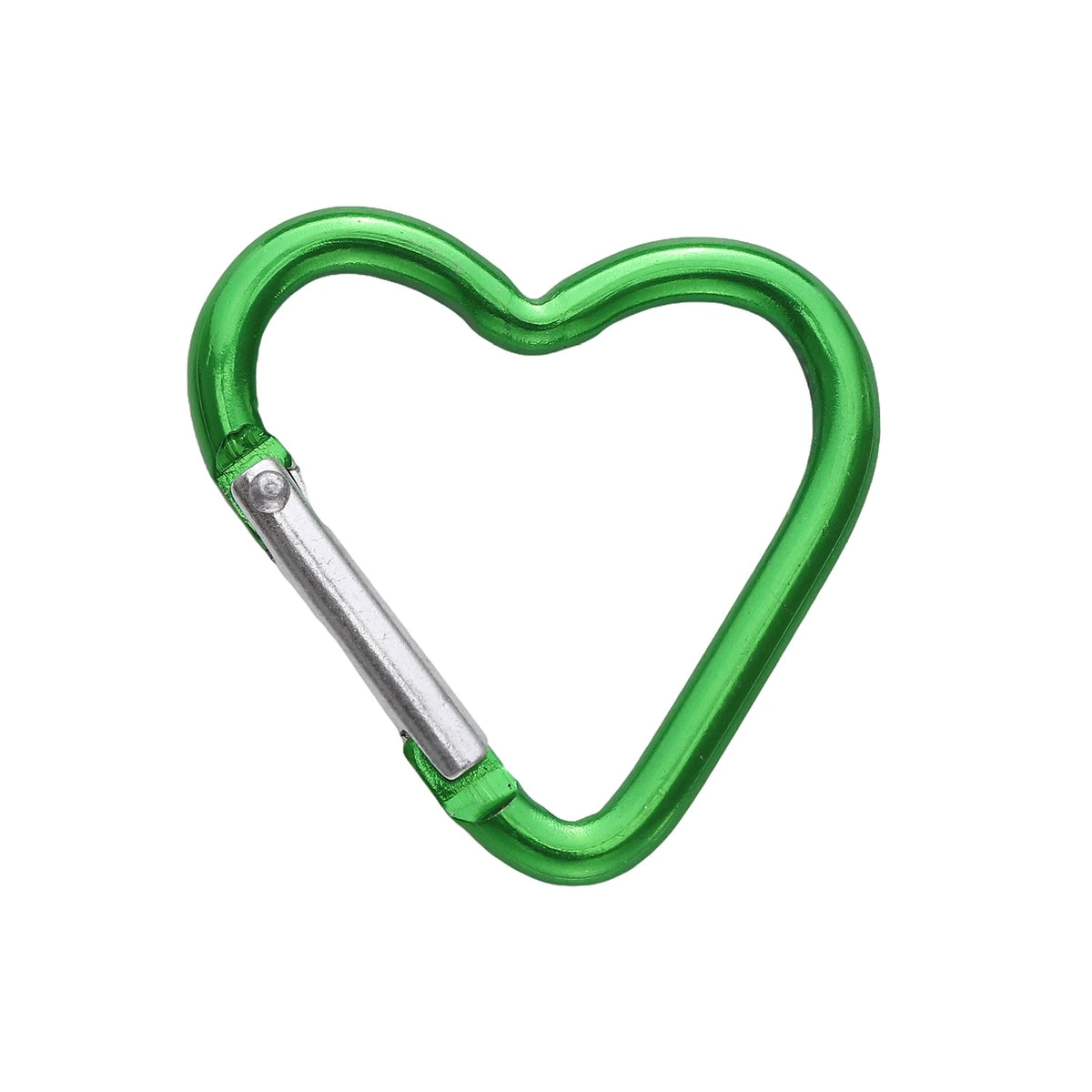1 Pc Carabiner Rock Aluminum Mountain Buckle Star/Heart/D/Bone Shape Locking Clasp Keychain Multifunction Tools Jewelry Findi