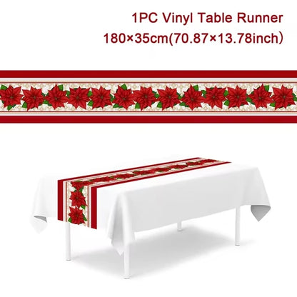 Table Runner Christmas Decoration For Home Decor 2025 Gifts - 41