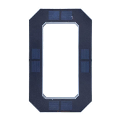 Solar Lighted House Number Outside Light-up LED Address Sign Waterproof Modern House Number Light Address Number for Door Dec