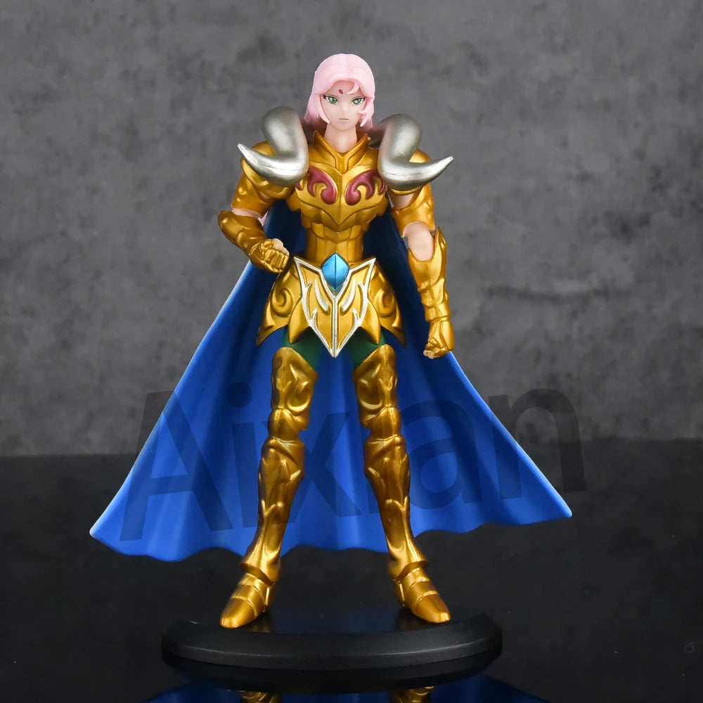 Gold Saint Seiya Figure Saint Sagittarius PVC Action Figure Libra Gemini 18CM Amine Toy Figurine Aixlan - H no box