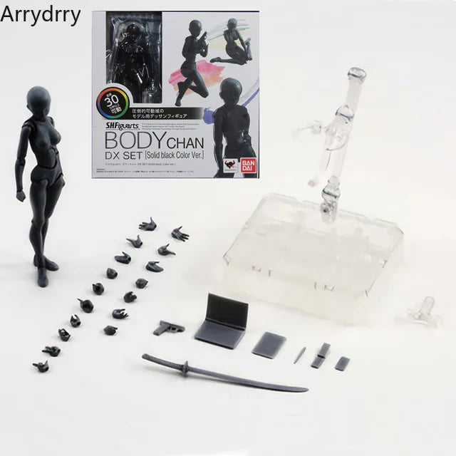 Sketch Draw Figurines Male Female Movable Body Kun Body Chan Joint Pain Anime Figure Shf Action Figure Toy Model Draw Mannequ