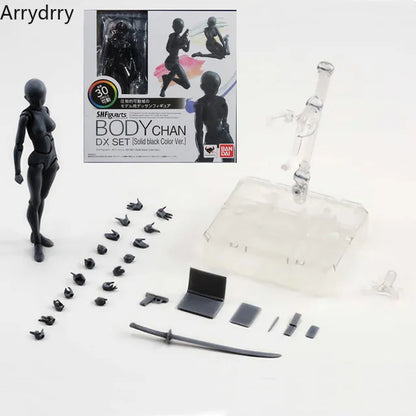 Sketch Draw Figurines Male Female Movable Body Kun Body Chan Joint Pain Anime Figure Shf Action Figure Toy Model Draw Mannequ
