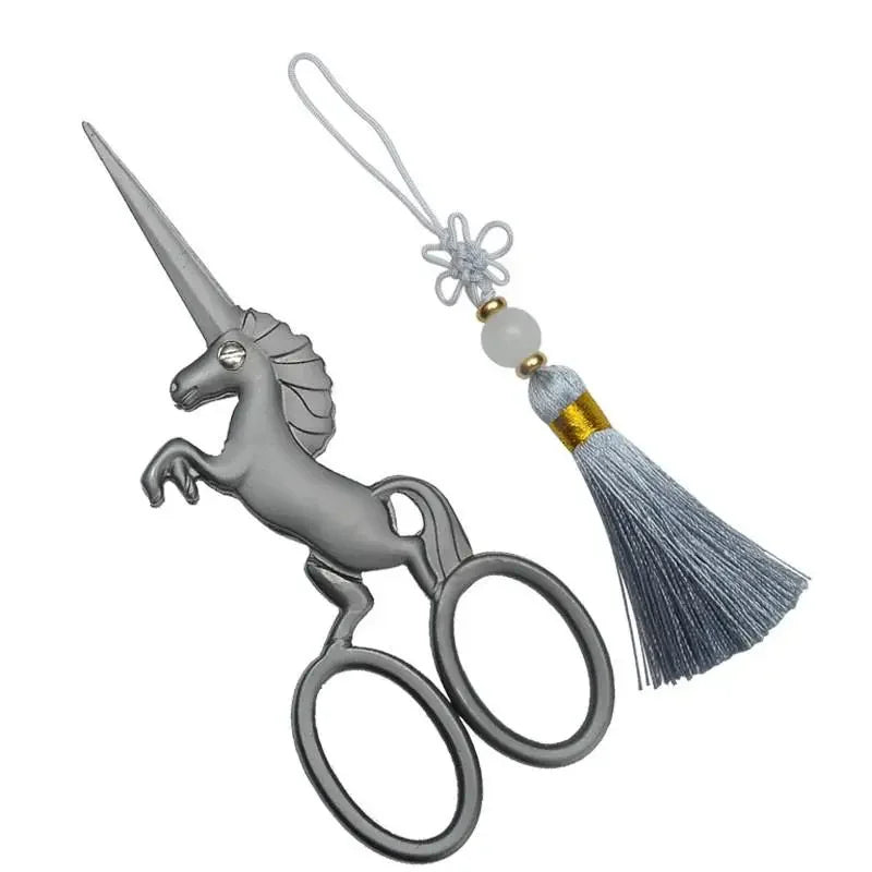 Cross Stitch Sewing Knitting Supplies Scissors Handicraft DIY Household Tools - grey