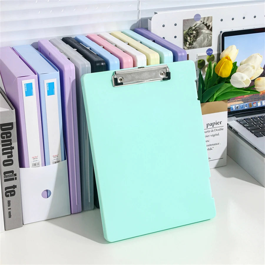 A4 Multi-functional File Folder Desktop Test Paper Organizer Office Document Board Folder Storage Box Writing Board, Office -