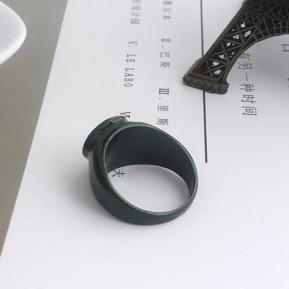 New Fashion Movie ring Luminous Ring For Women Men Glow In Dark Player 1/2 Gaming Ring Adjustable Finger Rings Jewelry Gift
