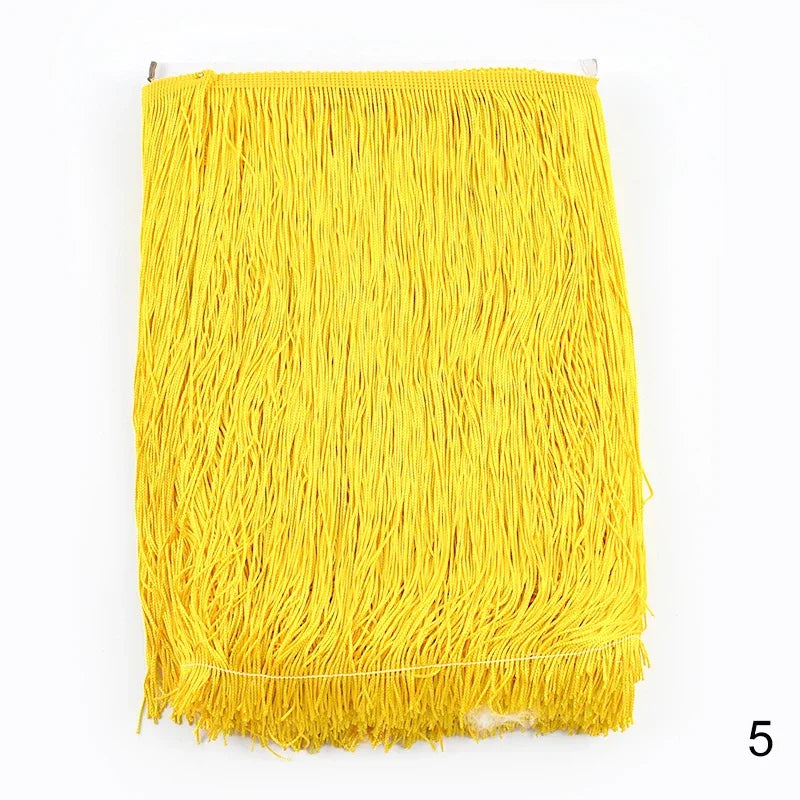 Lace Trim Fringe Tassels 2/5/10M, 30cm Long, For Curtain, Sewing, DIY Accessories - 5 / 30cm-5Yards