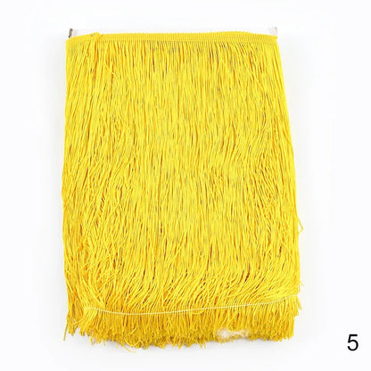 Lace Trim Fringe Tassels 2/5/10M, 30cm Long, For Curtain, Sewing, DIY Accessories - 5 / 30cm-5Yards