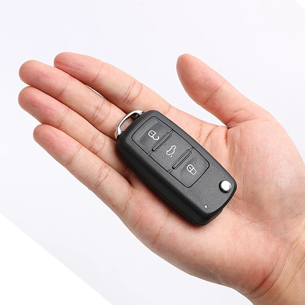 3 Buttons Remote Flip Blank Covers Car Keys For VW Car Key Shell for Volkswagen Golf Jetta Polo Beetle Caddy Eos Scirocco Tou