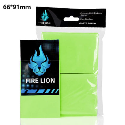 100PCS 66x91mm Matte Entertainment Card Sleeves Holder for TCG Cards Protector for MTG Card Sleeves Game Cards Frosted Sleeve