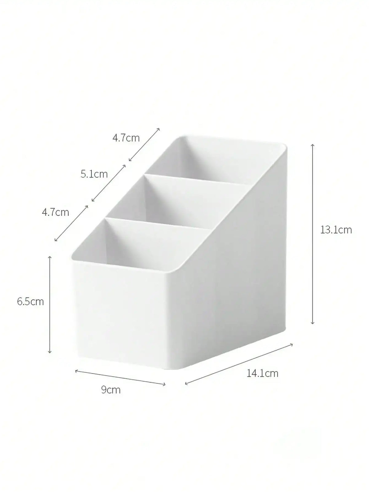 Dormitory living room desktop storage box plastic office cosmetics finishing box remote multi-function finishing storage box 