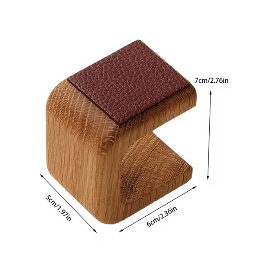 Wooden Watch Holder Jewelry Organizer Display Stand For Bracelet Ring Watch Display Solidwood Watch Stand - A