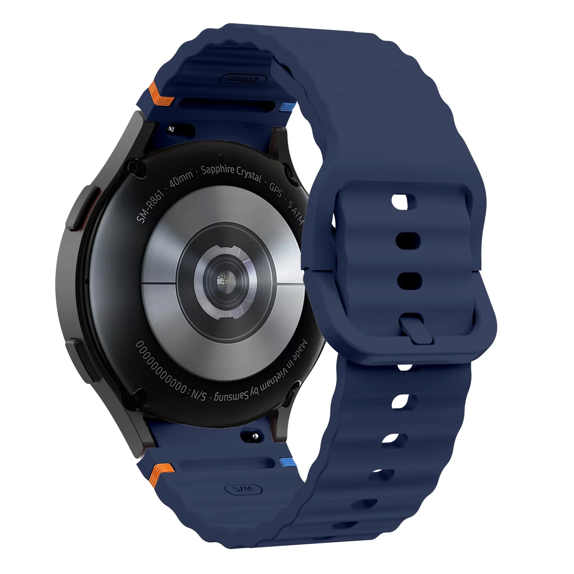 Original Silicone Band for Samsung Galaxy Watch 7 FE 6 4 Classic 5 Pro 44mm 40mm 43mm 47mm 45mm Bracelet Galaxy Watch6 7 Stra