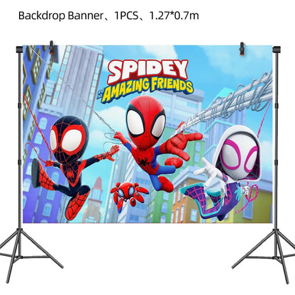 Cute Spider Party Favors Including Bracelet Goodie Bag Pinata Fillers Spider Surprise Favors for His Amazing Friends Party Gi