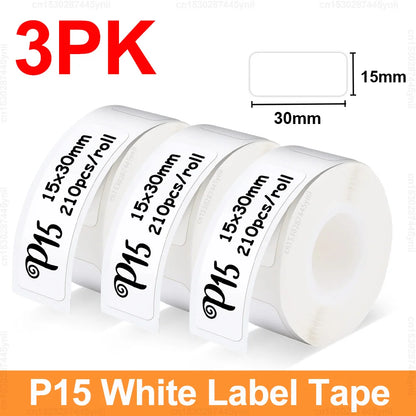 P15 Thermal Label Printer Similar as D11 D110 D101 Marklife P15 Mini Label Maker Handheld Label Machine with Adhesive Label T