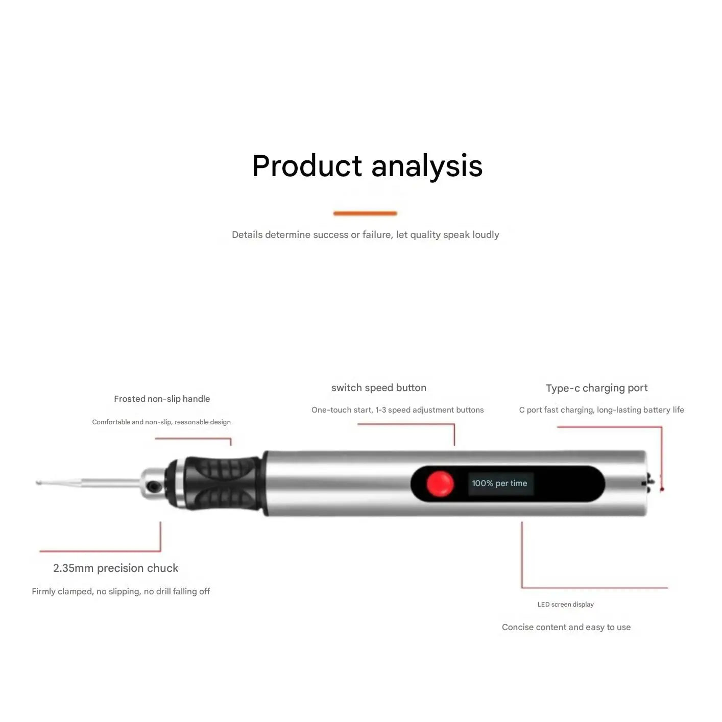 Engraving Pen Cordless Engraver Etching Pen For DIY Enthusiasts Artists Jewelry Makers Hobbyists Metal Engraving Accessories 
