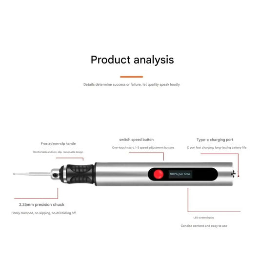 Engraving Pen Cordless Engraver Etching Pen For DIY Enthusiasts Artists Jewelry Makers Hobbyists Metal Engraving Accessories 