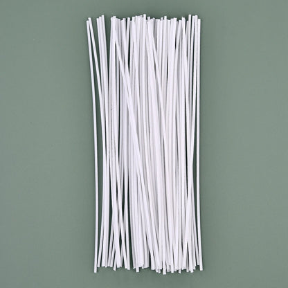 50/100Pcs Candle Wicks Waxed Cotton Set Smokeless Wax Core DIY Soy Wax Core Wax Wicks For Candles Making Supplies - 18cm-50Pc