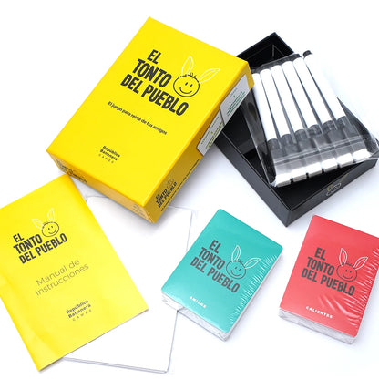Spanish Card Game Party Friends The Imposter El Tonto del Pueblo Black Stories Unanimous Strategy Board Games Mision Secreta