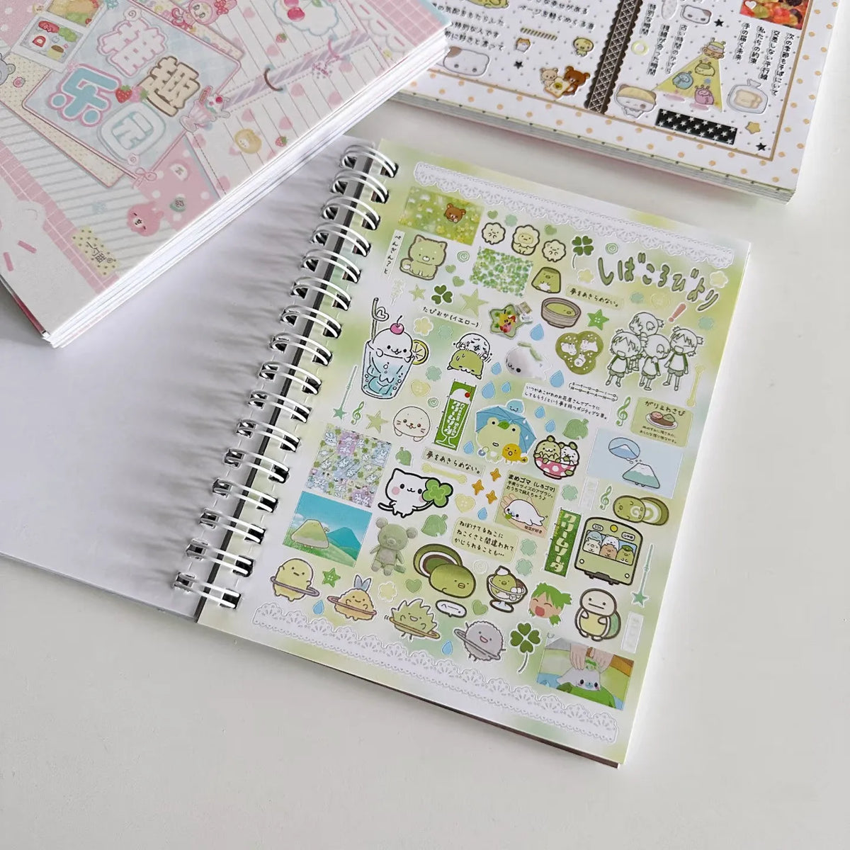 Kawaii 32 Sheets Kpop Stickers Book Decorative Journal Material Kids Gift School Stationery