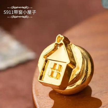 Plant Wax Stamp Seal Wax Print Thick Copper Head Carved Sealing Tool Holiday Party Invitation Letter Wedding Decorative - B2