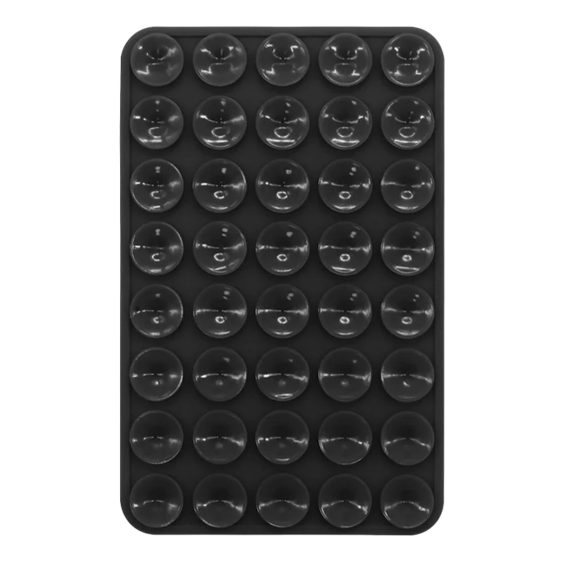 Double Sided Silicone Suction Cup Phone Case Detachable Stand Silicone Rubber Sucker Pad For Selfies And Videos Fixed Pad - B