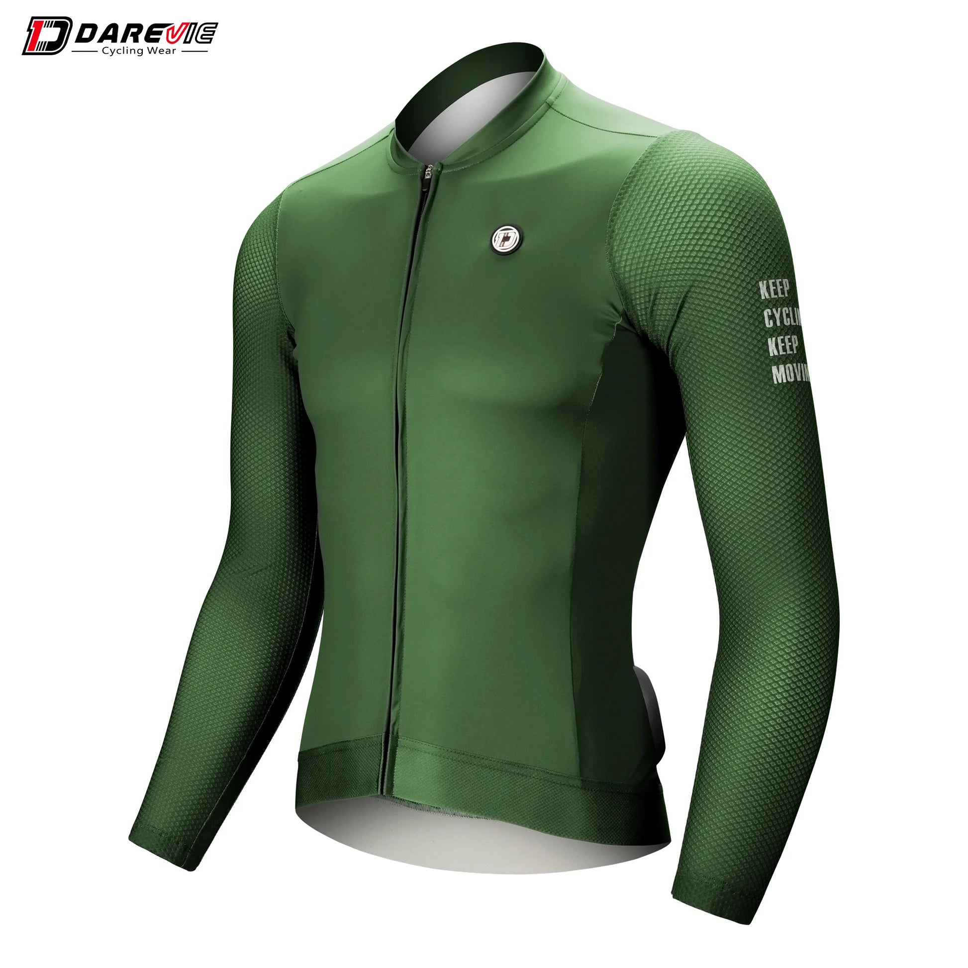 DAREVIE Cycling Jersey Small Size SPF 50+ Training Level Men Women Long Sleeves Cycling Jersey Breathable Man Cycling Maillot