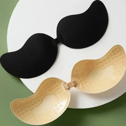 Invisible Strapless Adhesive Stick Bra Breast Tape Push Up Bras Women Lingerie Seamless Silicone Nipple Covers Bralette Pasti