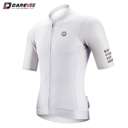 DAREVIE Cycling Jersey Small Size SPF 50+ Training Level Men Women Long Sleeves Cycling Jersey Breathable Man Cycling Maillot