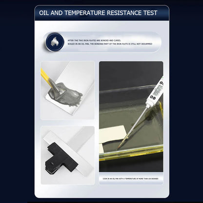 Cold Welding Glue Metal Repair Glue Heat-resistant AB Sealant High-strength Magic Plastic Repair Casting Adhesive Epoxy Resin