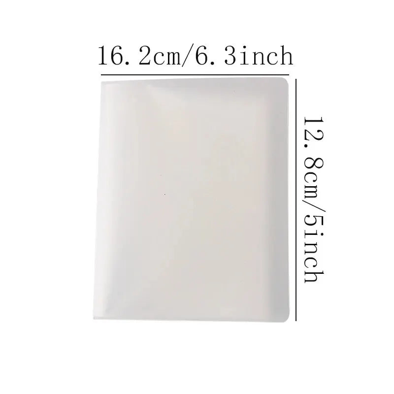 40pcs/book A6 Storage Booklet Simple Large-Capacity Waterproof Photo Storage Book PP Material