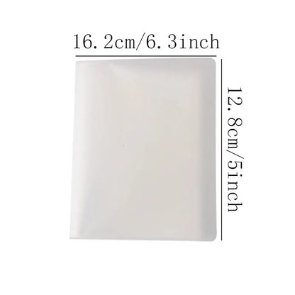 40pcs/book A6 Storage Booklet Simple Large-Capacity Waterproof Photo Storage Book PP Material