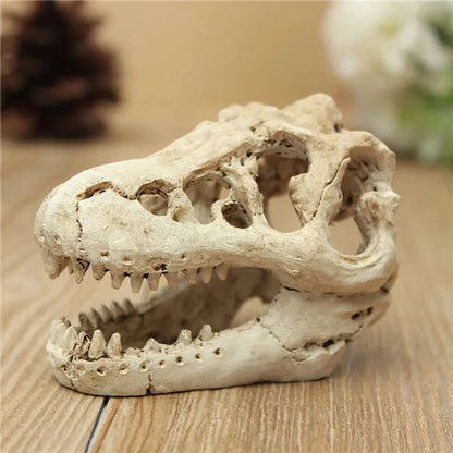 Dinosaur Fossil Model Fish Tank Aquarium Artificial Decoration Landscaping Ornaments Horror Props Art Deco Handicrafts Orname