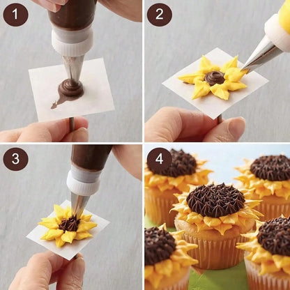 Cake Decorating Icing Piping Tip, Decorating Tips Stainless Steel, Cake Icer Tips Large Decorating Icing Tips, Decorating Too