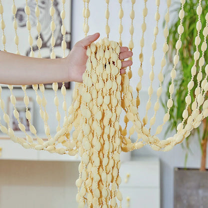 1PC Lantern Tassel Cord Curtains Polyester Door Beaded Curtains Wedding Salon Window Line Curtains Decoration For Room Divide