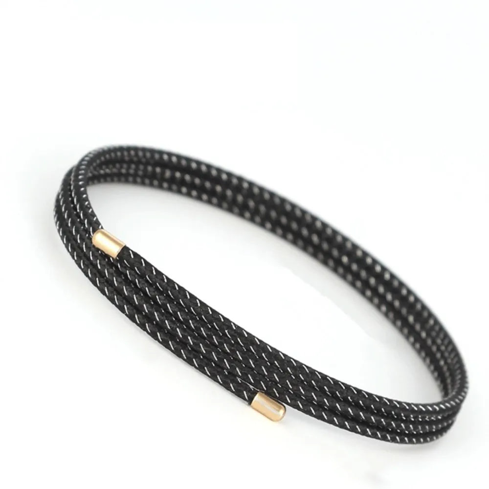 1PC Multicolor Magnetic Rope 51cm Adjustable Bracelets Rope For DIY Fashion Women Men Necklace Jewelry Making Accessories