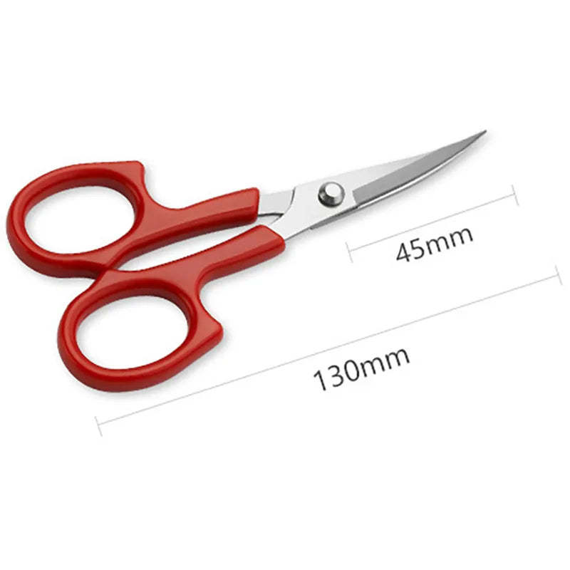 5.5" Bent Head Embroidery Scissors for Needlework Cutting Sewing Fabric Cross Stitch Tailor's Scissor Sewing Tool Cuts Craft 