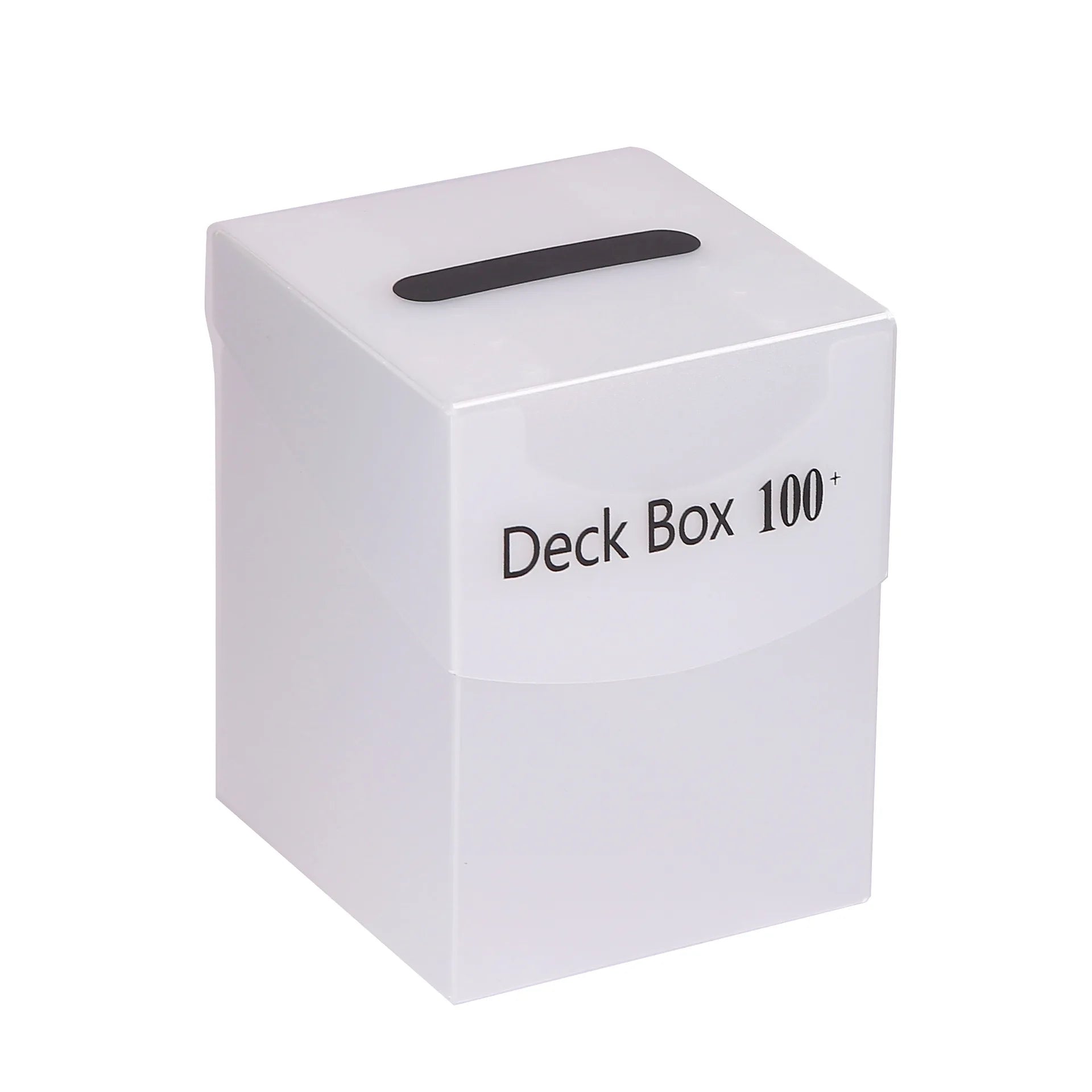 Deck Trading Cards Box for 100+ Game Baseball Card Storage Box Playing Card Carrying Case for Family Party Games Supplies - T
