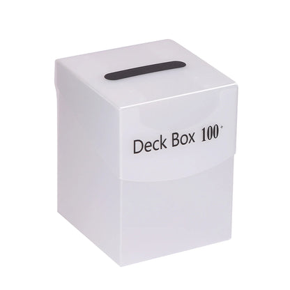 Deck Trading Cards Box for 100+ Game Baseball Card Storage Box Playing Card Carrying Case for Family Party Games Supplies - T