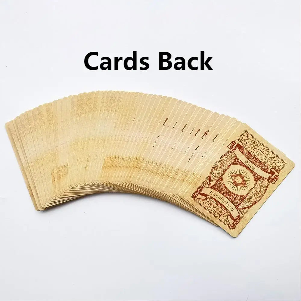 Vintage Style Playing Cards Alice in Game Poker Playing Cards Deck Board Games Retro Poker Set Magic Card Novelty Present Pok