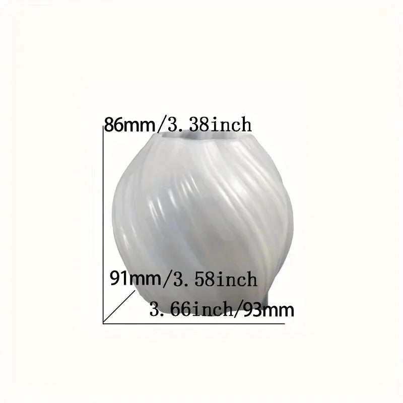 1pc 3D Geometric Pillar Candle Mold for DIY Candle Making - Aromatherapy Resin Molds for Home Art Decor - L