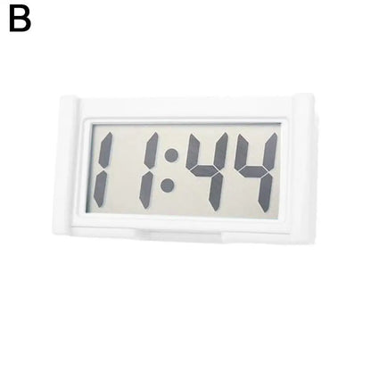 Car Electronic Clock Dashboard Time Electronic Digital Display Car Clock Self Adhesive Simple Digital Clock Car Accessories -