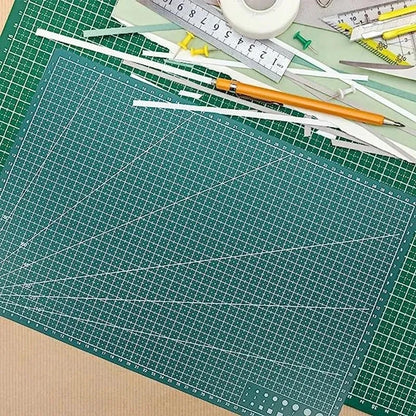 Durable A3 / A4 / A5 Multifunctional Cutting Mat Diy Handicraft Art Engraving Board Paper Carving Pad High Elasticity Toughne