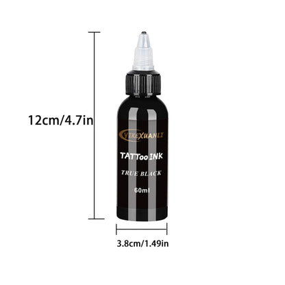 60ml red/black Tattoo Ink Pigment with box Body Art Tattoo Kits Professional Beauty Paints Makeup Tattoo Supplies Semi-perman