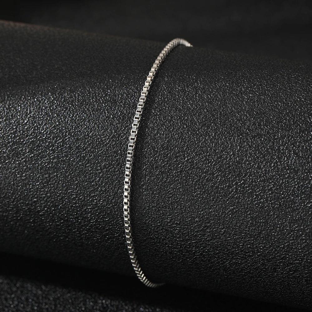 Stainless Steel Anklets Minimalist Popular Design Naked Chain Non-fading Anklet For Women Jewelry Everyday Wear New