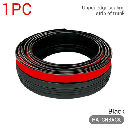 SEAMETAL Car Rubber Sealing Strip Auto Trunk Lid Gap Seal Strip Universal Hatchback Upper Edge Trim Dustproof Car Accessories