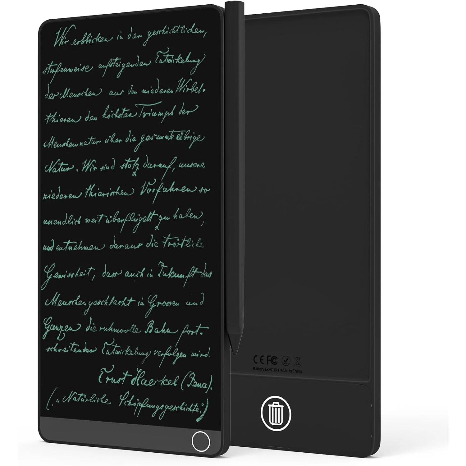 6.5" Full Screen LCD Writing Tablet, Portable Digital Notepad, Lightweight Pocket Design, Ideal For Creative Sketching Drafti
