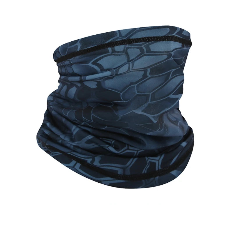 Outdoor Ice Silk Sun Protection Bib Spring and Summer Motorcycle Neck Cover Sports Magic Bandana Riding Mask Full Face - ZQMW